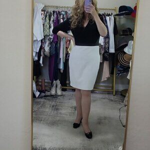 Lauren Ralph Lauren Black White Dress